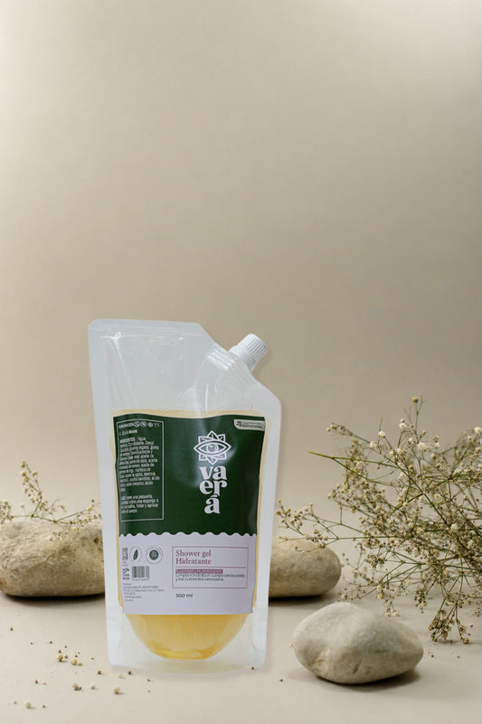 Shower Gel Hidratante y Nutritivo con Ingredientes Naturales y Miel