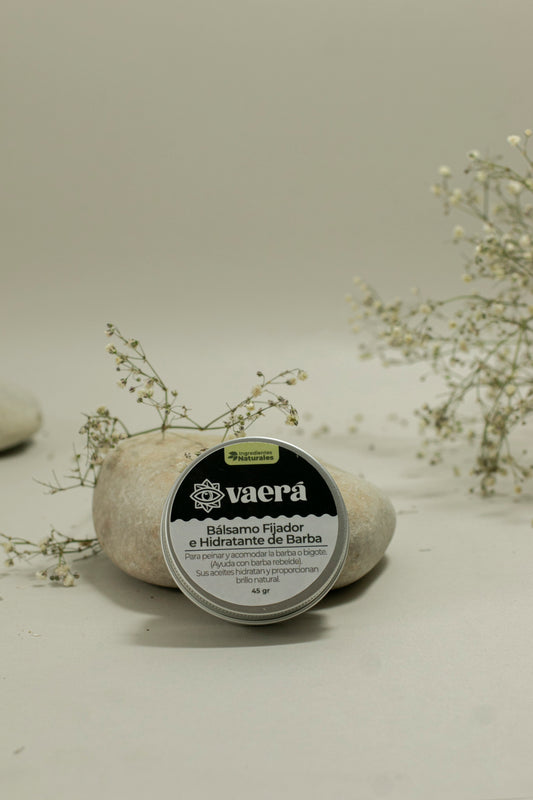 Bálsamo Fijador Hidratante para Barba y Bigote – Control y Brillo 45 gr