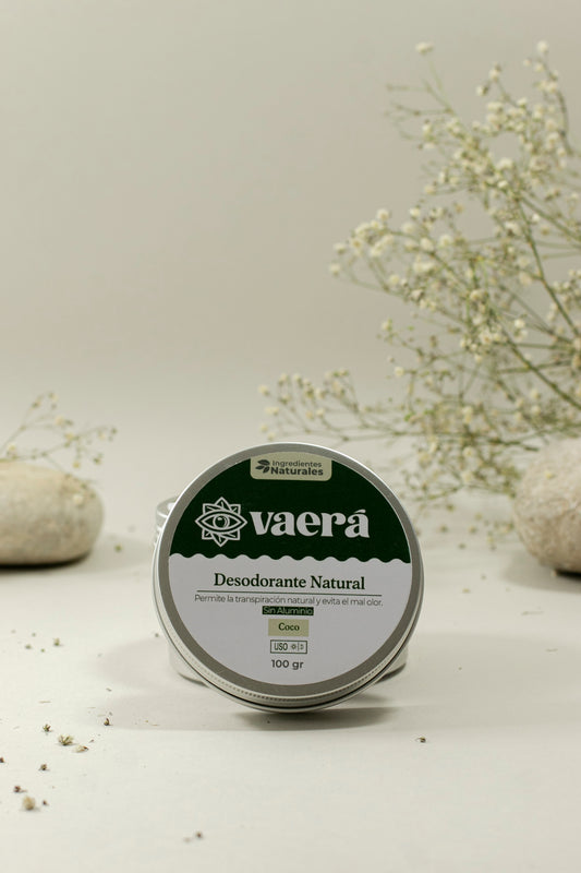 Desodorante Natural en Tarro de 100 gr sin Aluminio