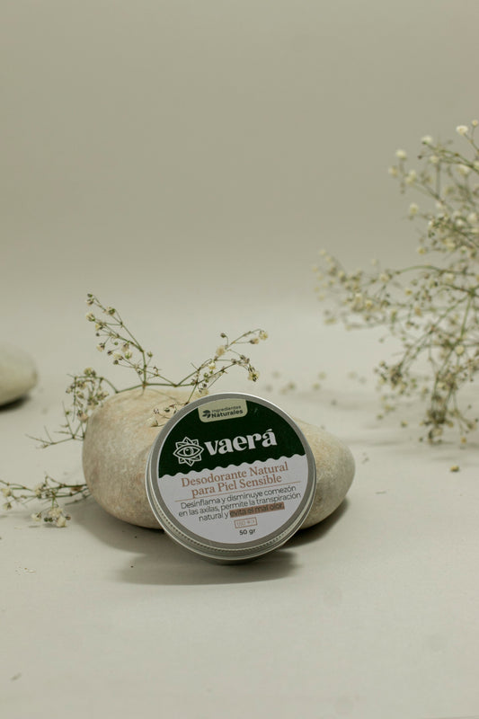 Desodorante Natural para Piel Sensible sin Aroma ni Irritación