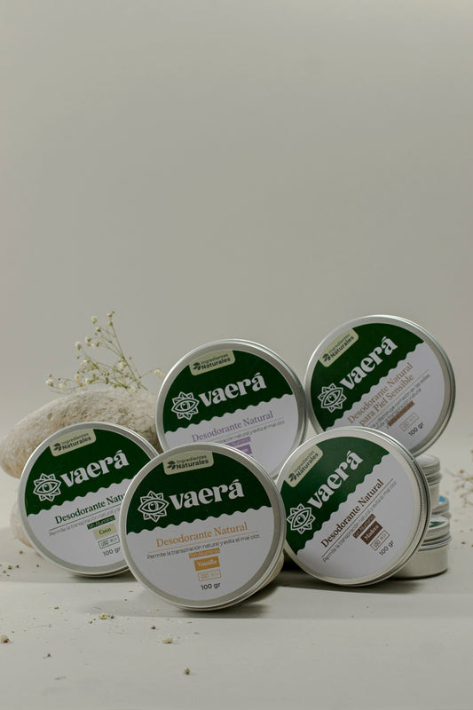 Desodorante Natural en Tarro de 100 gr sin Aluminio