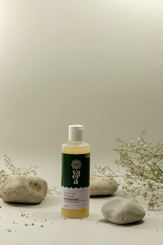 Shower Gel Hidratante y Nutritivo con Ingredientes Naturales y Miel