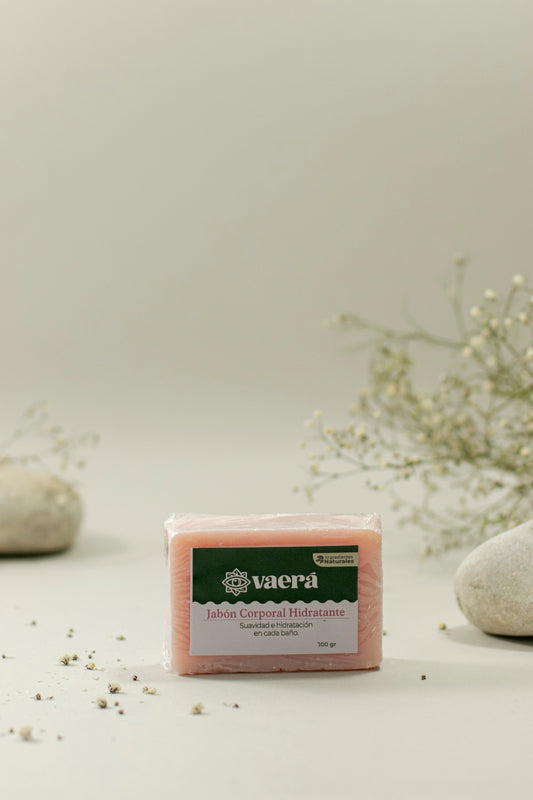 Jabón Corporal Hidratante y Suavizante con Aceites Naturales 100 gr Pieza