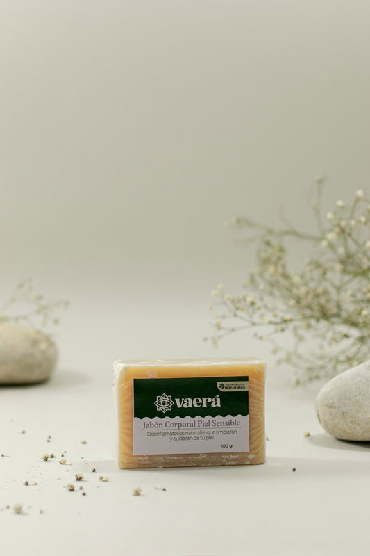 Jabón Corporal Calmante para Piel Sensible y Delicada 100 gr Pieza