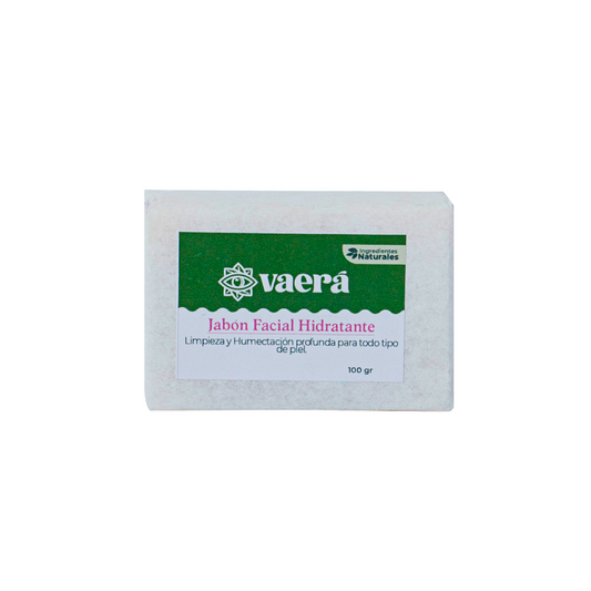 Jabón Facial Hidratante y Nutritivo para Piel Seca y Sensible  100 gr Pieza