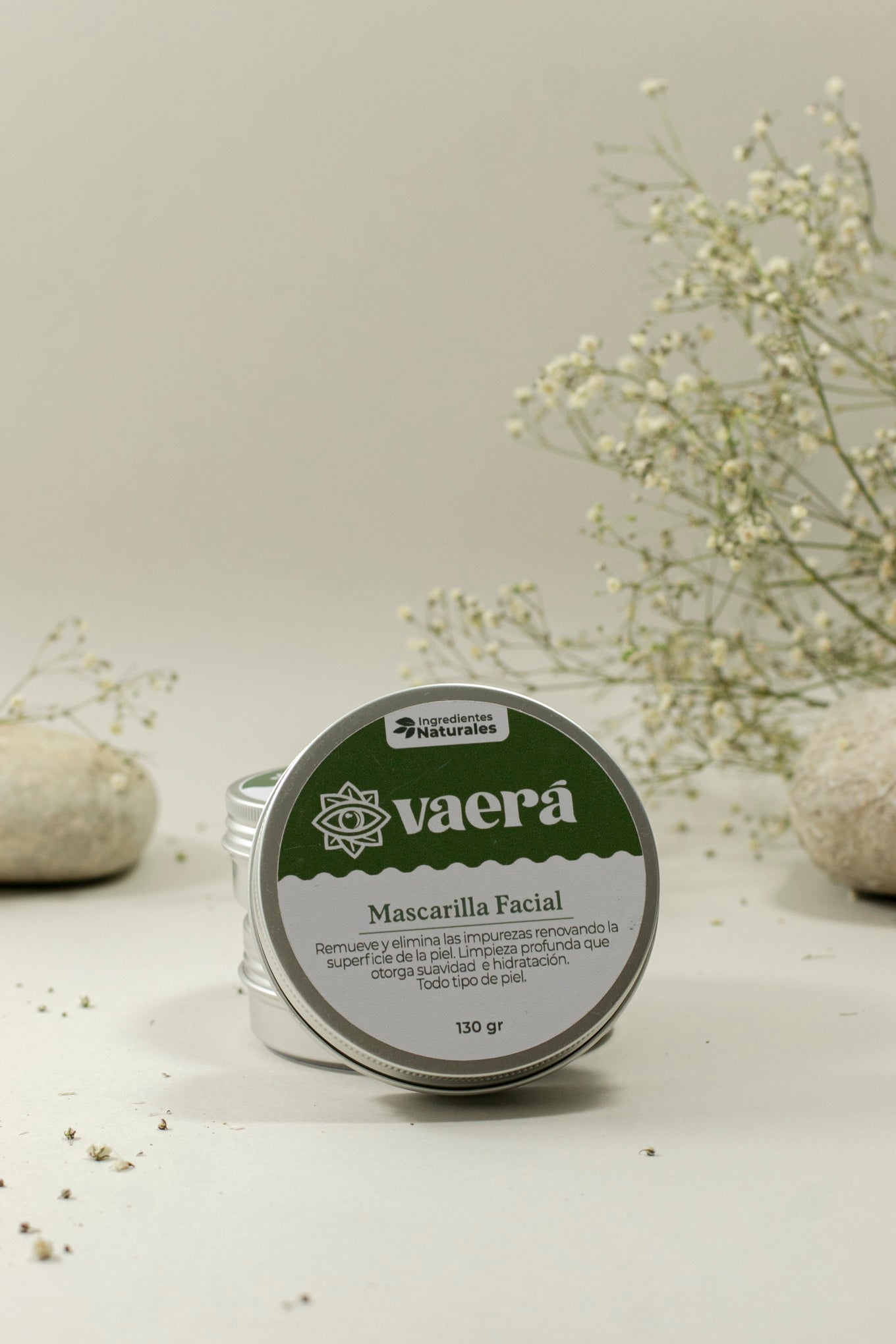 Mascarilla Facial de Arcilla – Limpieza Profunda  130 gr Tarro