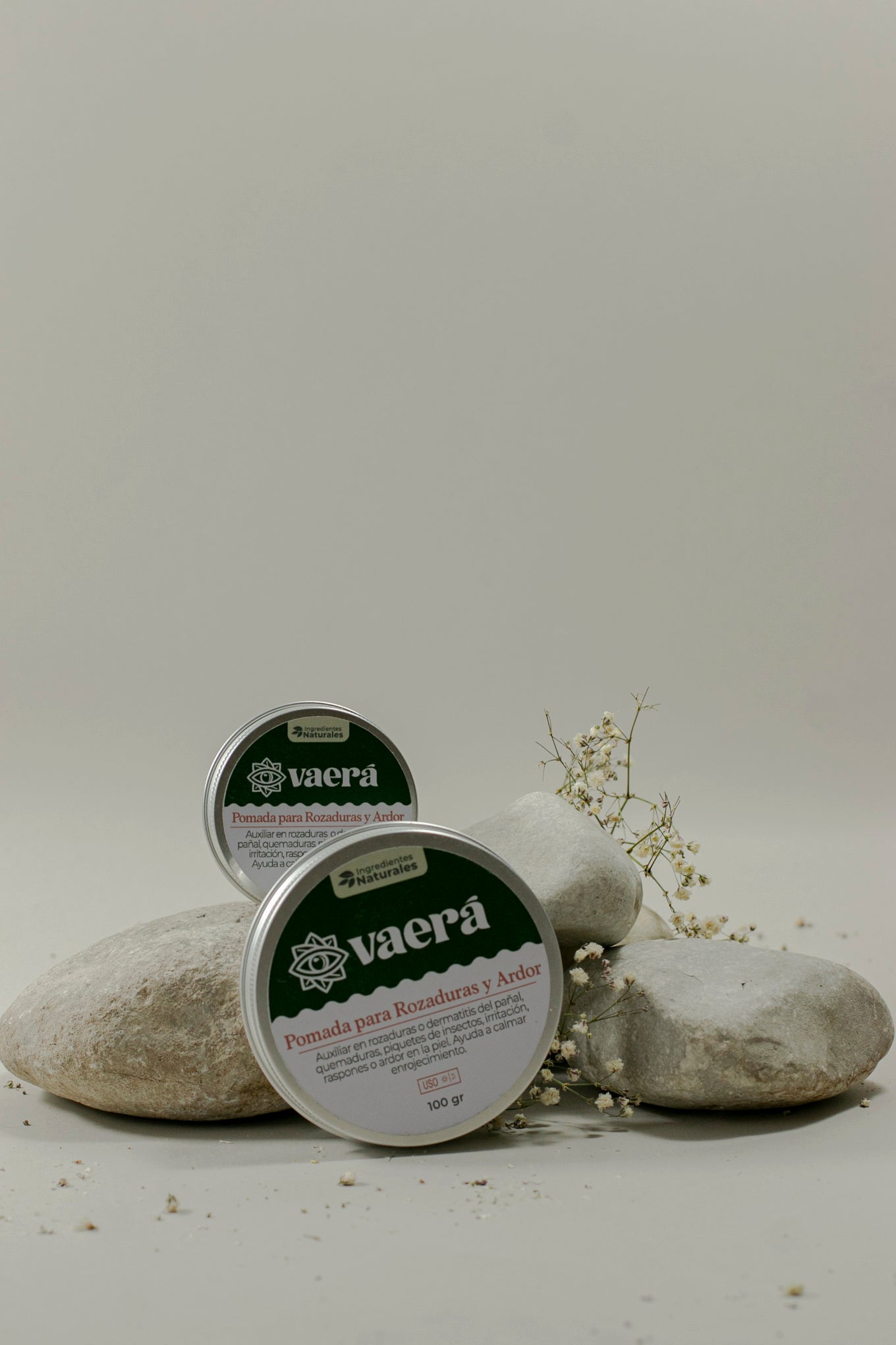 Pomada Natural para Rozaduras y Ardor de Bebés con Óxido de Zinc