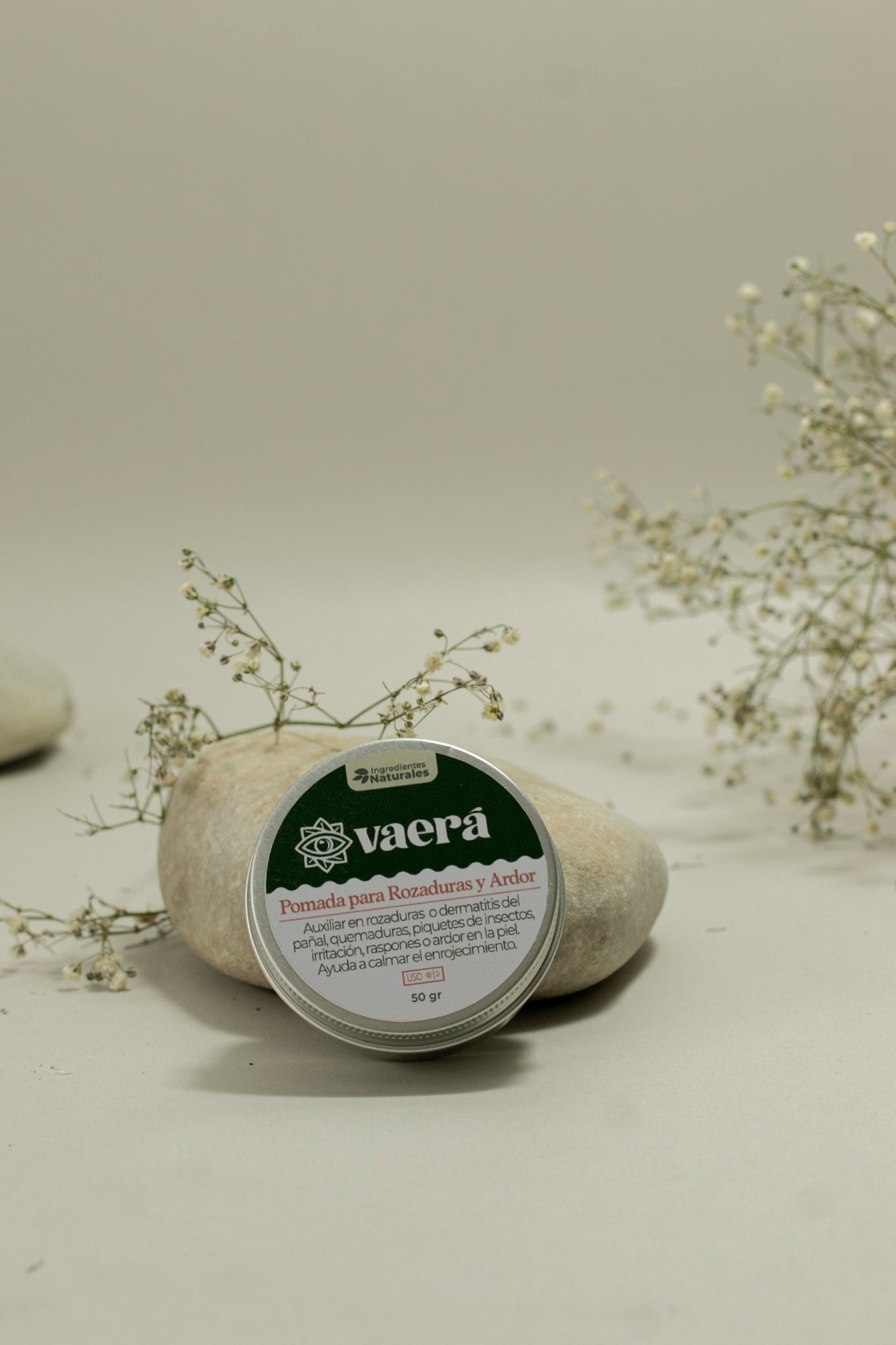 Pomada Natural para Rozaduras y Ardor de Bebés con Óxido de Zinc