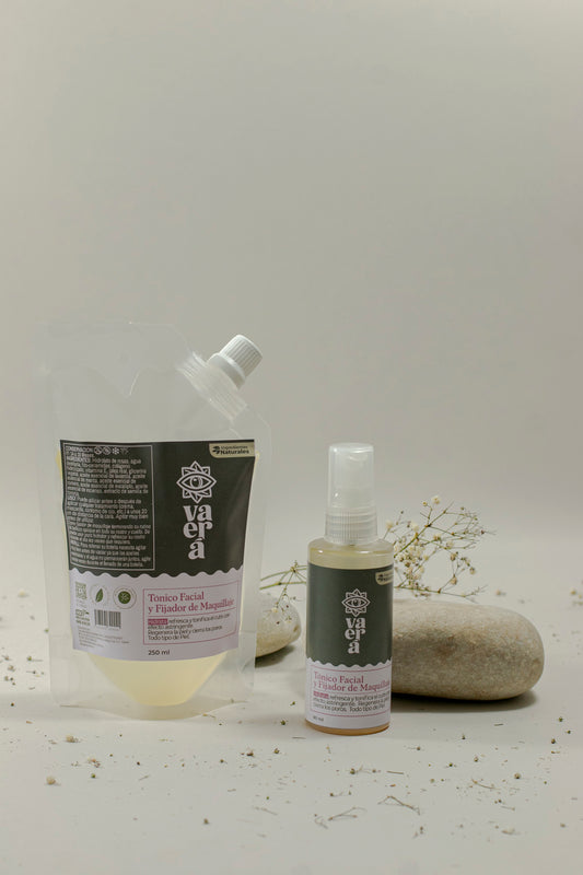Tónico Facial y Fijador de Maquillaje